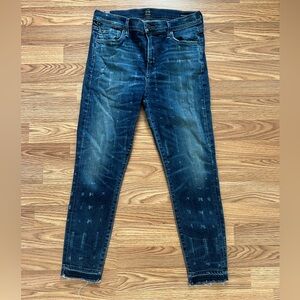 Citizens of Humanity Rocket Crop High Rise Skinny Jean Denim Womens 30